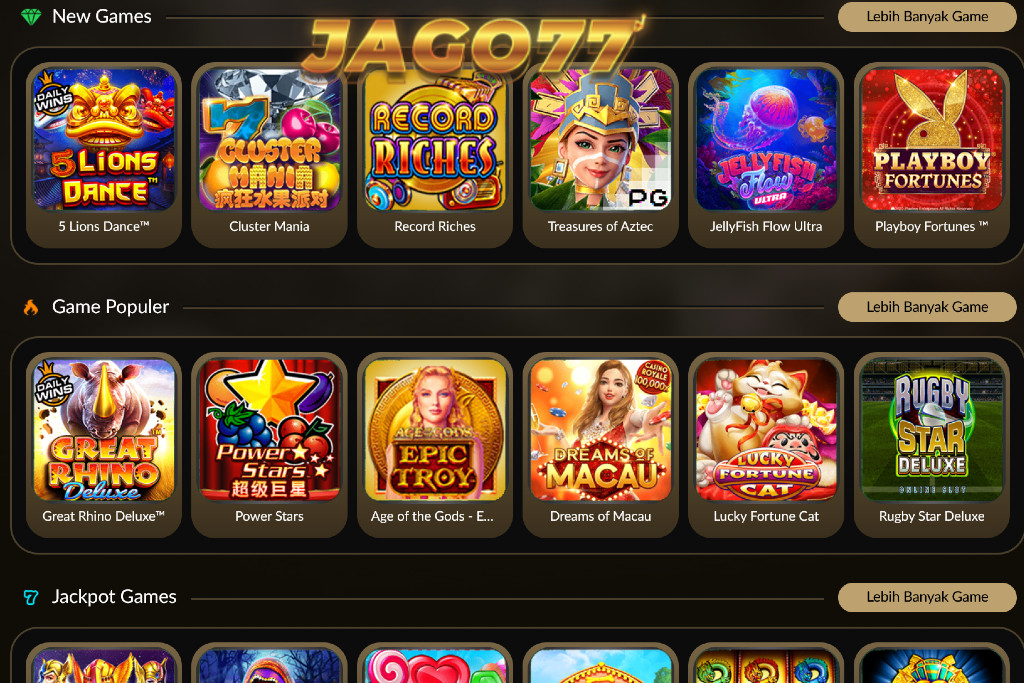 JAGO 77 - Situs Judi Online \u0026 Slot Online Terpercaya